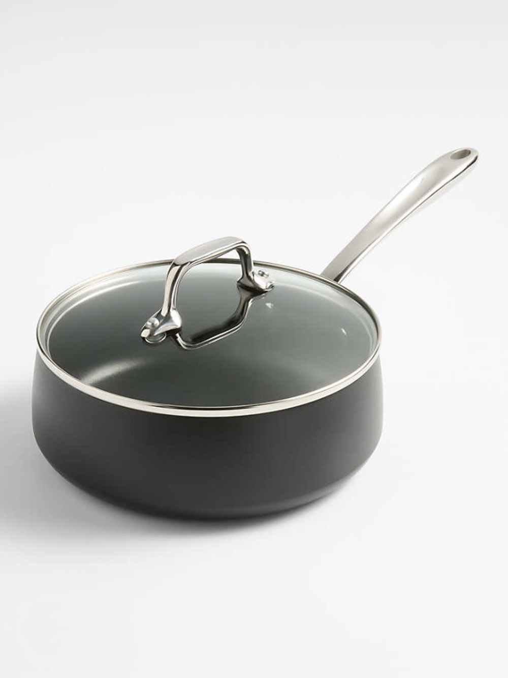 All-Clad HA1 Expert Cookware Nonstick 3.5 Qt. Saucepan with Lid